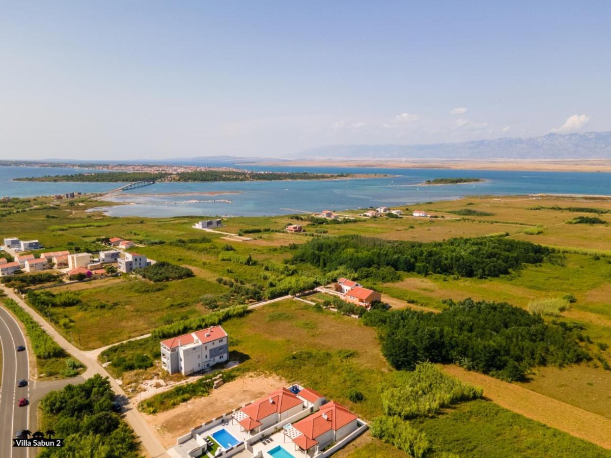 Villas Sabun - Modern House With Heated Pool Privlaka (Zadar) Exterior foto