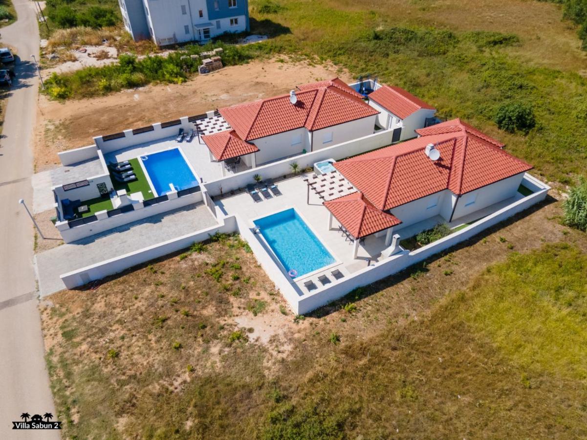 Villas Sabun - Modern House With Heated Pool Privlaka (Zadar) Exterior foto