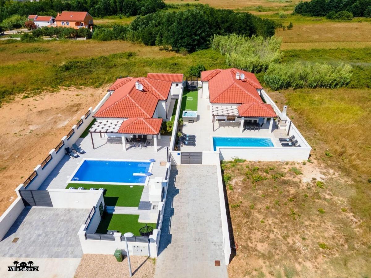 Villas Sabun - Modern House With Heated Pool Privlaka (Zadar) Exterior foto