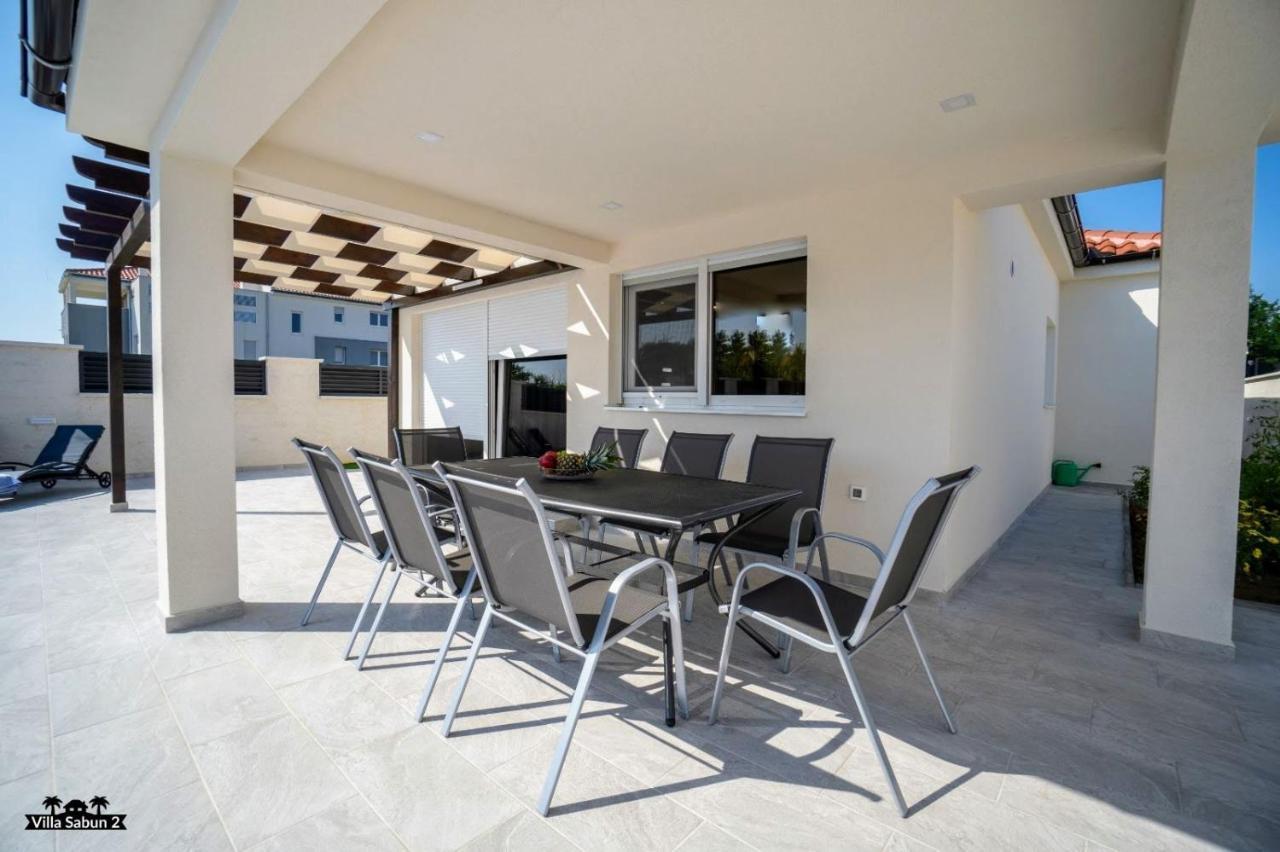 Villas Sabun - Modern House With Heated Pool Privlaka (Zadar) Exterior foto