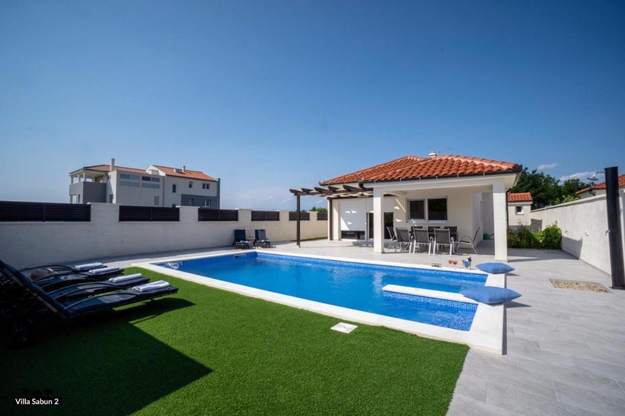 Villas Sabun - Modern House With Heated Pool Privlaka (Zadar) Exterior foto