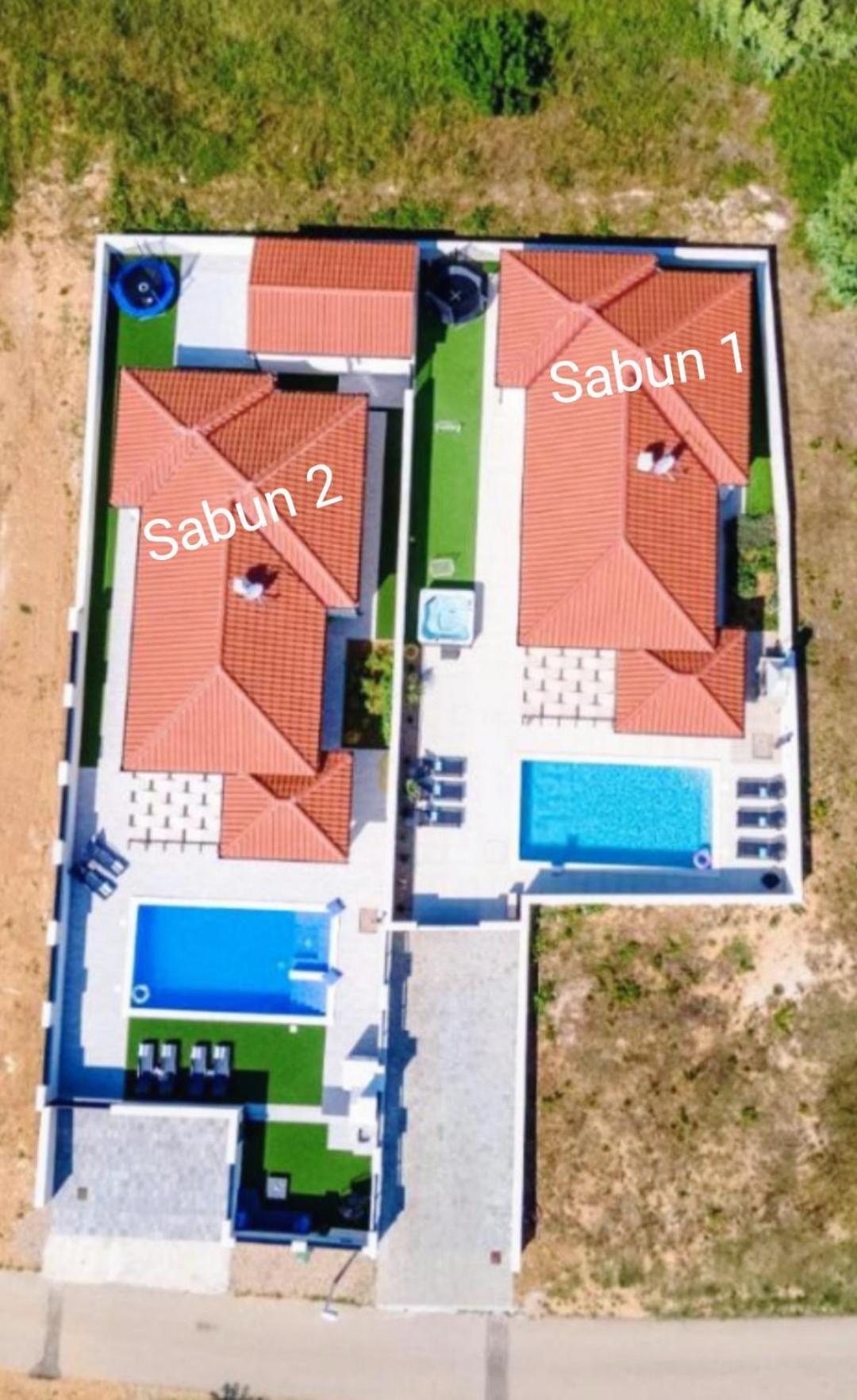 Villas Sabun - Modern House With Heated Pool Privlaka (Zadar) Exterior foto