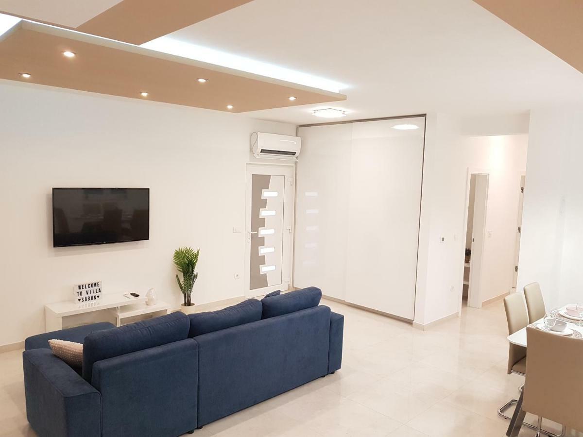 Villas Sabun - Modern House With Heated Pool Privlaka (Zadar) Exterior foto